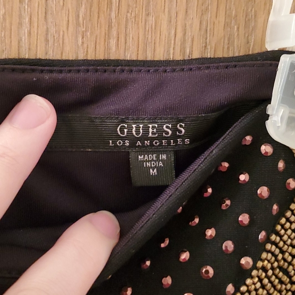 GUESS EMBELLISHED MINISKIRT - Picture 4 of 9